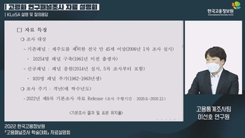 2022 고용패널조사 학술대회 자료설명회